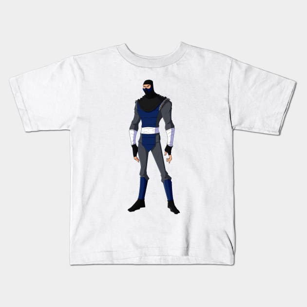 sub zero Kids T-Shirt by dubcarnage